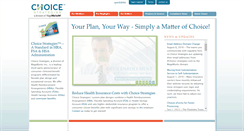 Desktop Screenshot of choice-strategies.com
